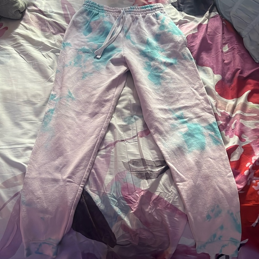 tie-dye fashion nova sweatpants